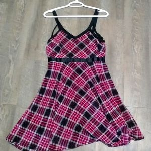 Hot Topic Plaid Dress